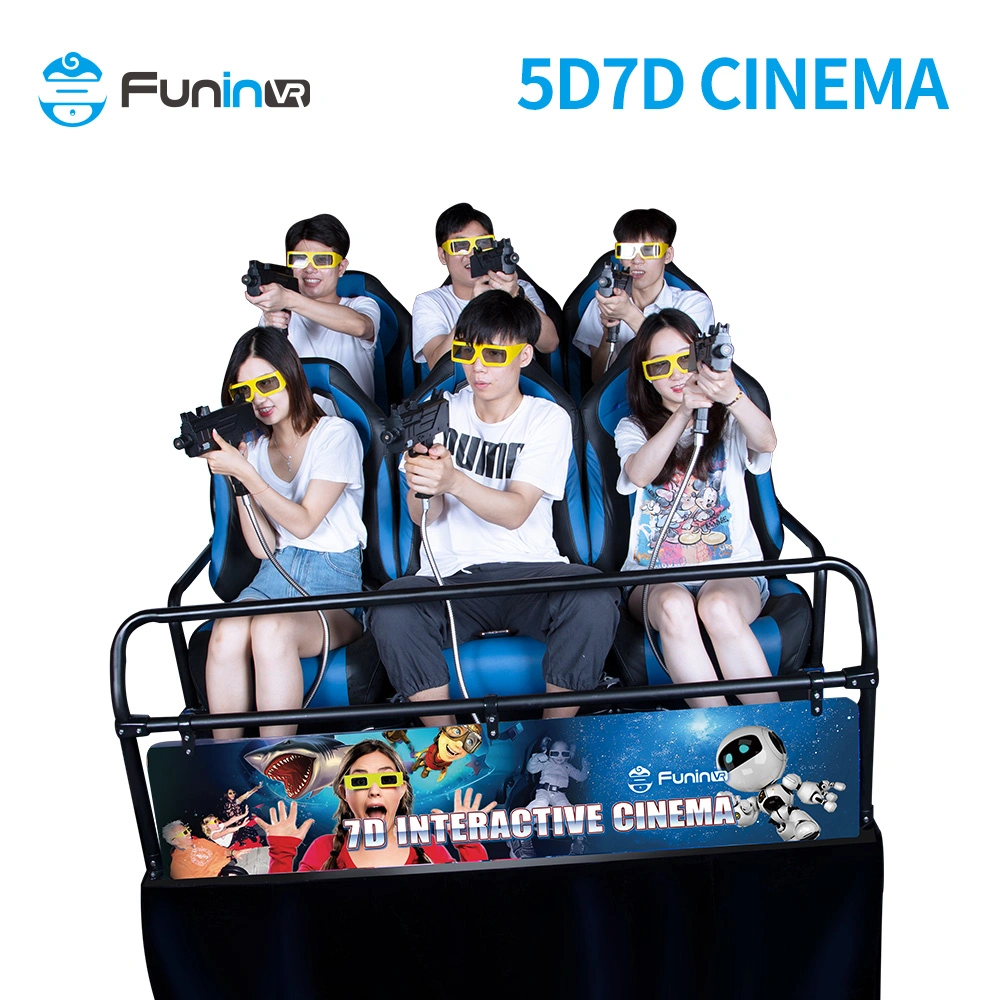 Funinvr Virtual Reality Hot Sell Simulator 9d Cinema 5D Amusement Park Equipment