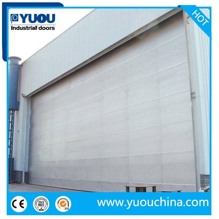 PVC Fabric Rolling Folding Stacking Flexible Shutter Mega Hangar Door