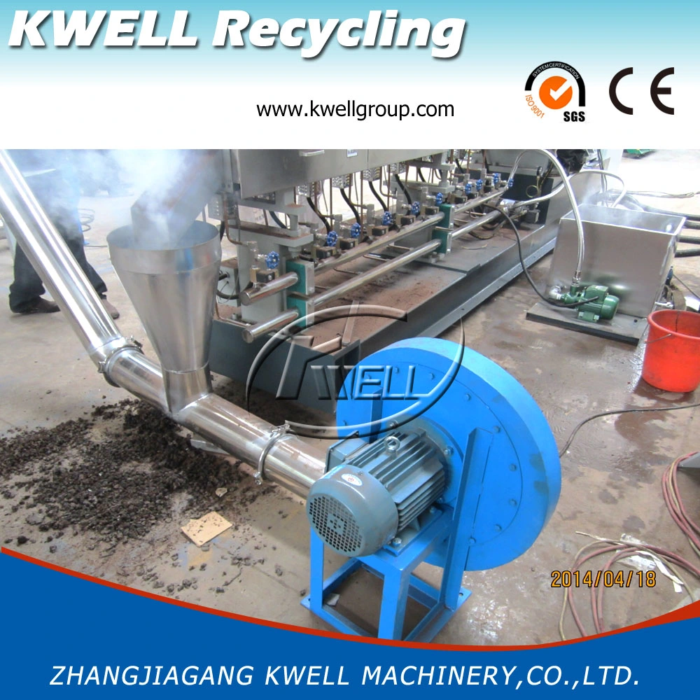 Plastic WPC Compounding Pelletizing Line Granulator Machine for Produce PE/PP+ Wood Pellets