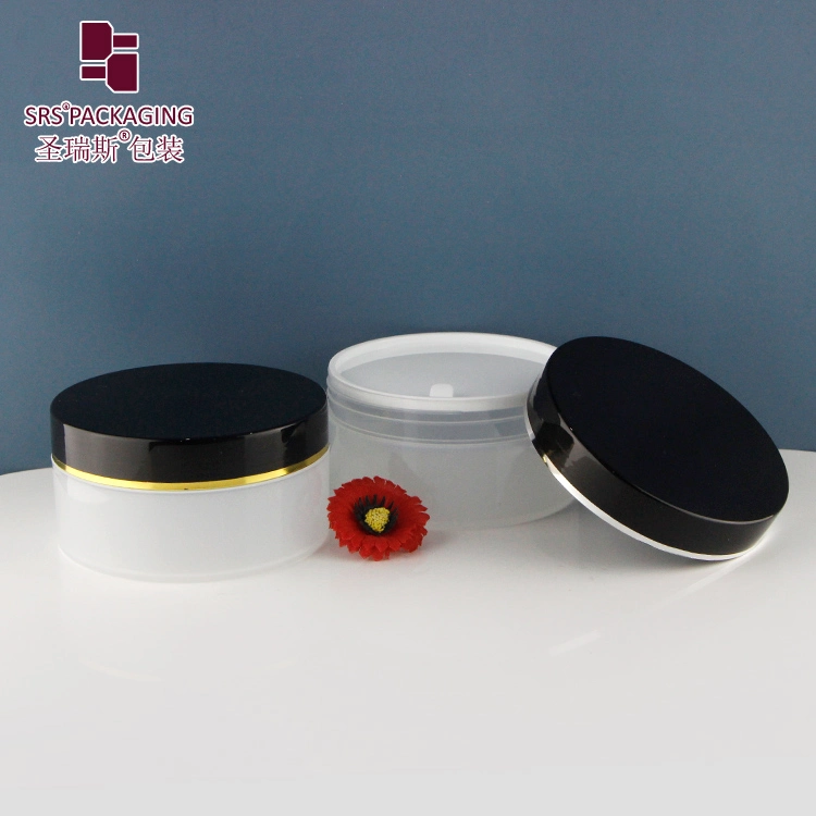 SRS New Jar Eco-friendly PP Plastic Empty Cosmetic Packaging 200g