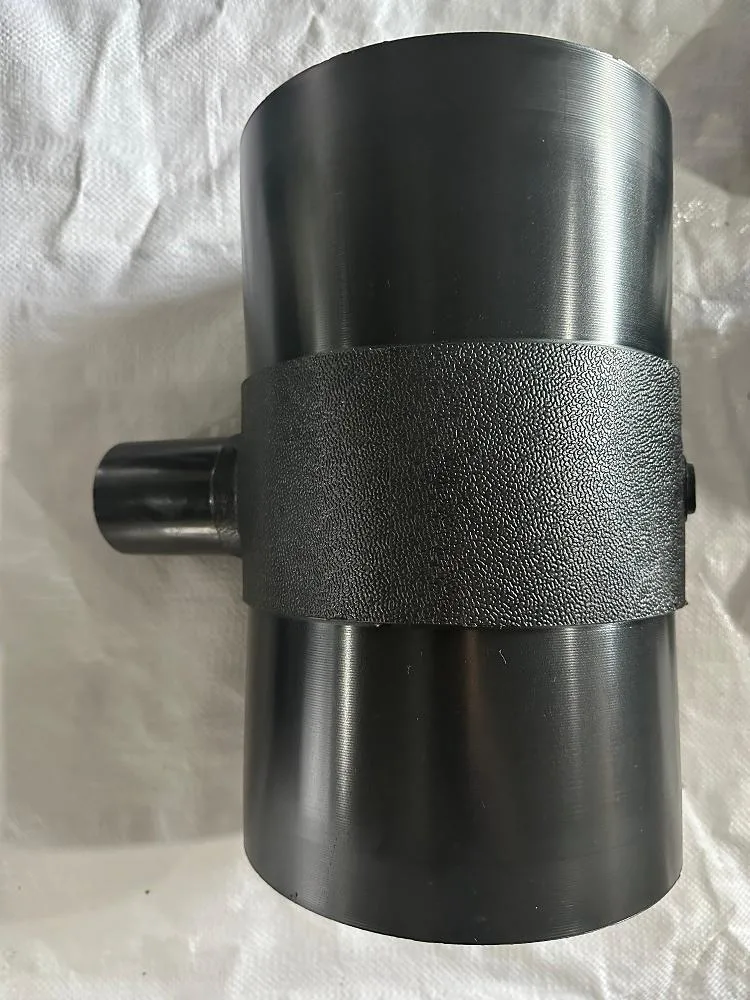 Ligações de tubos de fusão de plástico ASTM HDPE de pol., conector em T igual de 2'', tampa, redutor, cotovelo de 45 graus, cotovelo de 90 graus, Conexões de tubo transversal/conexões SDR9/SDR11/SDR17