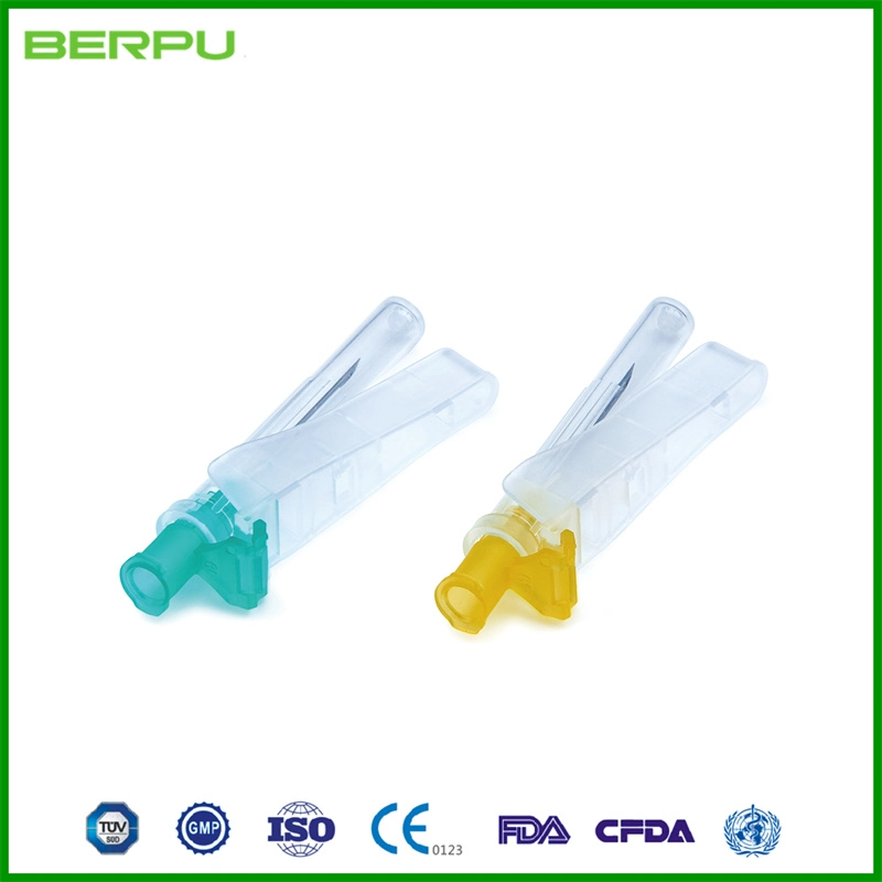 Berpu High Quality Safety Medical Disposable Injection Syringe Hypodermic Needle, Sterile Sharp Smooth Painless Stainless Steel Needle, with CE Mark