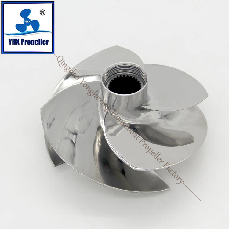 Polished Jet Ski Impeller for Bombardier 159mm	15/21