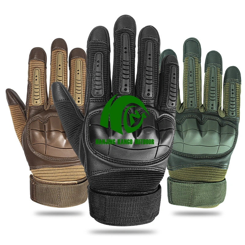 Kango Factory Direct Supply Anti-Skid Anti Cutting Anti Wear Breathable Rock Climbing Tactical Combat Half Finger Gloves