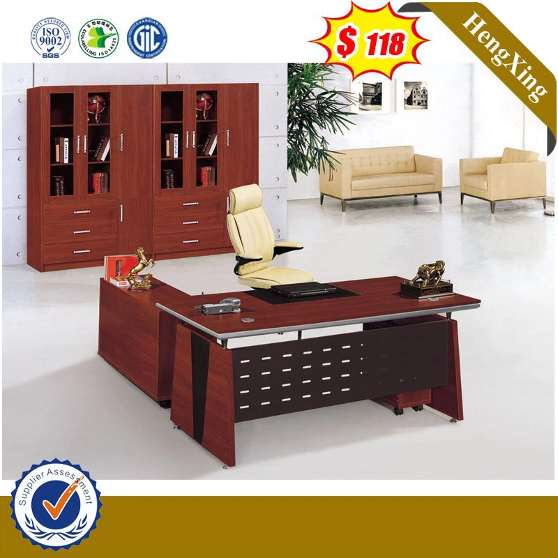 Classic Design Rose Mahogany Color Wooden Office Executive Table