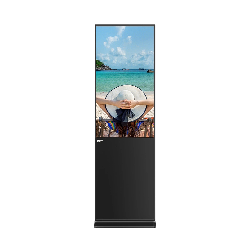 Lofit Floor Standing Indoor 65" LCD Advertising Display Touch Интерактивные экраны Рекламный киоск Автономный компьютер цифровой рекламы