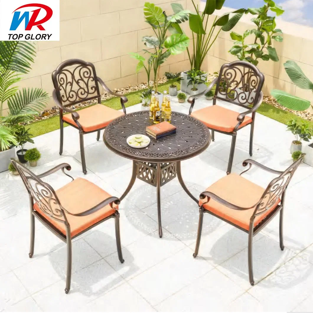 Chinese Whloesale Cast Aluminum Outdoor Patio Garden Furniture