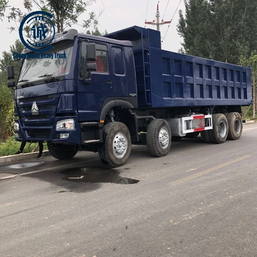 High Cost-Effective 8X4 Used Dump Truck HOWO Sinotruk 12 Tires Market for Africa Good Quality and Best Price