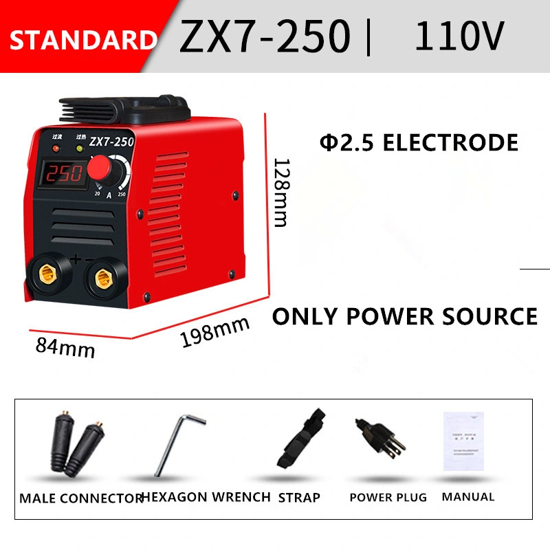 Disheng High quality/High cost performance 110V 220V Stick Inverter Argon Arc Welding Machine IGBT DC Inverter Single Phase Welder