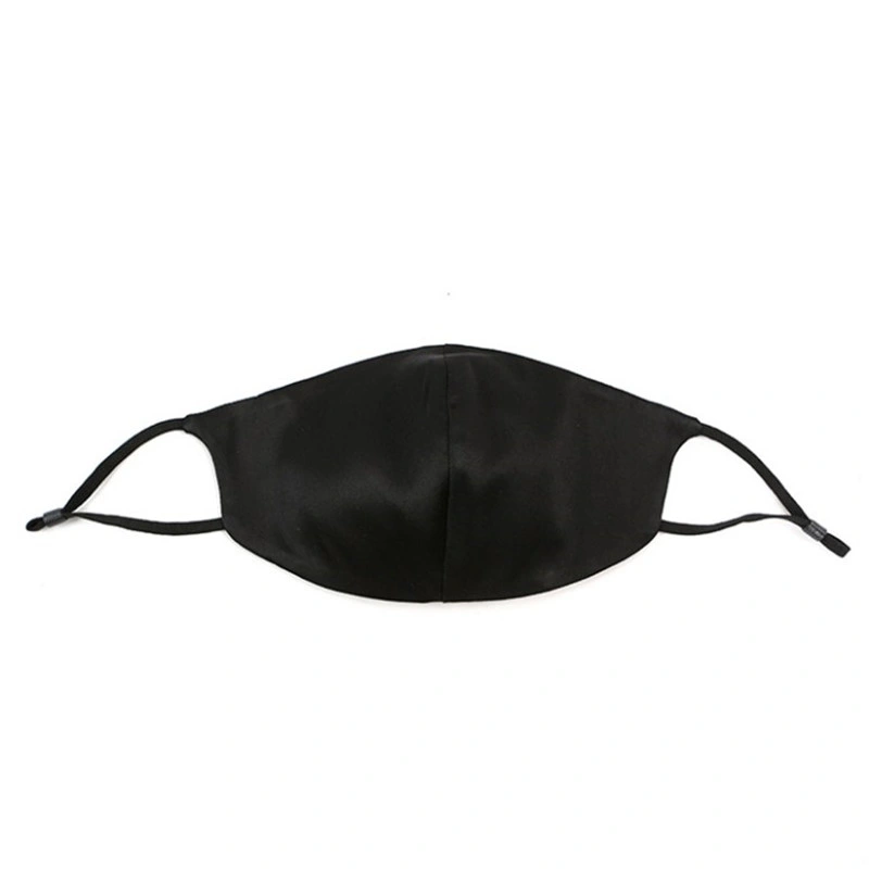 Moda Silk facemask 2 capas cara-máscara delgada lavable facemask reutilizable Máscaras de vida de protector solar con logotipo personalizado