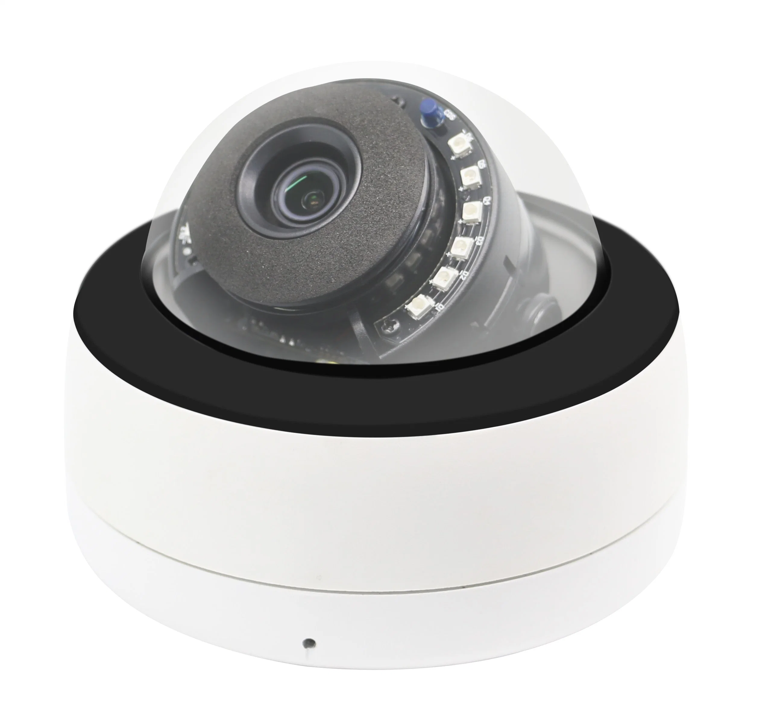 Le meilleur réseau de surveillance caméras IP caméras CCTV fournisseurs Dome Caméra de sécurité caméra mobile intelligente avec alarme PoE pour hôtel Projets de la rue Bank