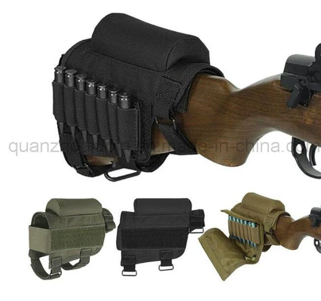 OEM Kit de apoyo de apoyo de poliéster táctico ajustable pistola de apoyo de rifle glúteo