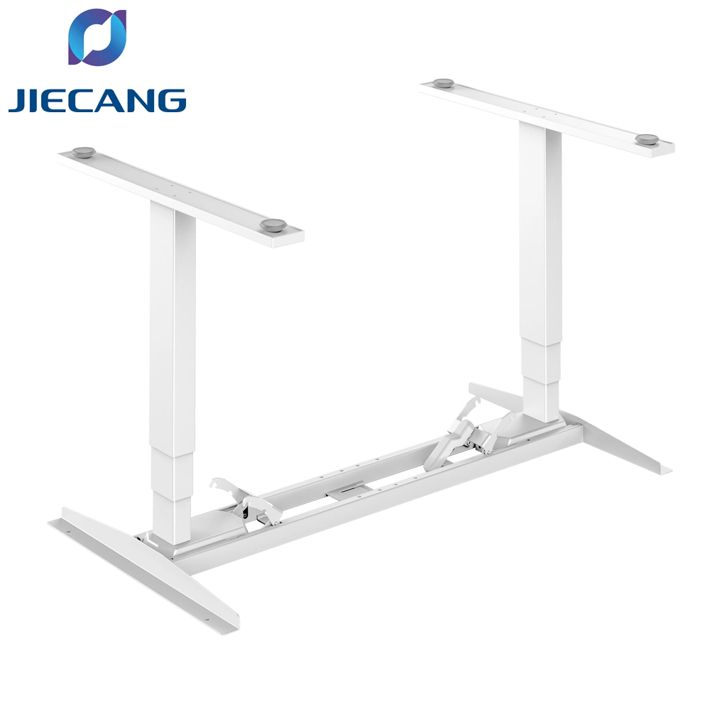 Jiecang líder del sector de alimentación de la muestra de mobiliario de oficina gama completa de excelente calidad precio de fábrica de personalización de la ajustable eléctrico multifunción escritorio permanente