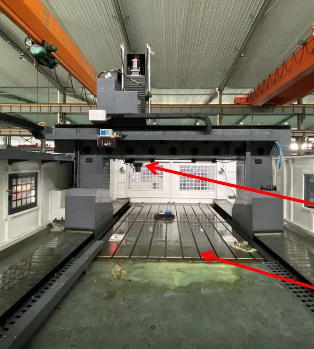 CNC Gantry Machining Center Moving Column Dynamic Beam Drilling Milling Machine Center