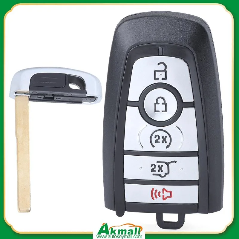 M3n-A2c931426 ID49 Smart Car Remote Key for Ford Expedition Explorer 2017-2020 Jl1t-15K601-Bb 4+1 Button 902MHz