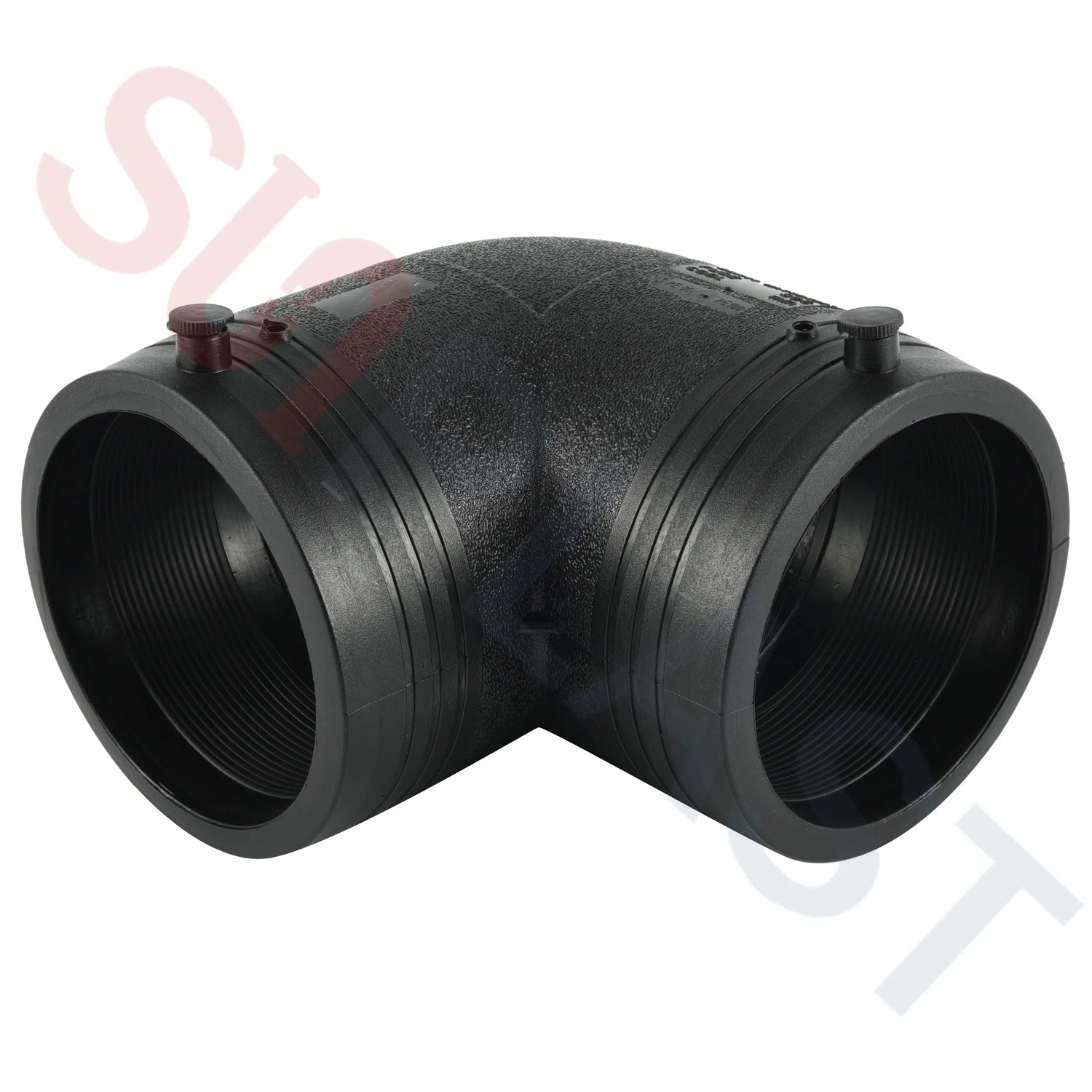 متعدد الأنابيب ينحني المرفق بولي الأنابيب HDPE Pipe Elbow DN32~DN400mm في SDR11-Pn16