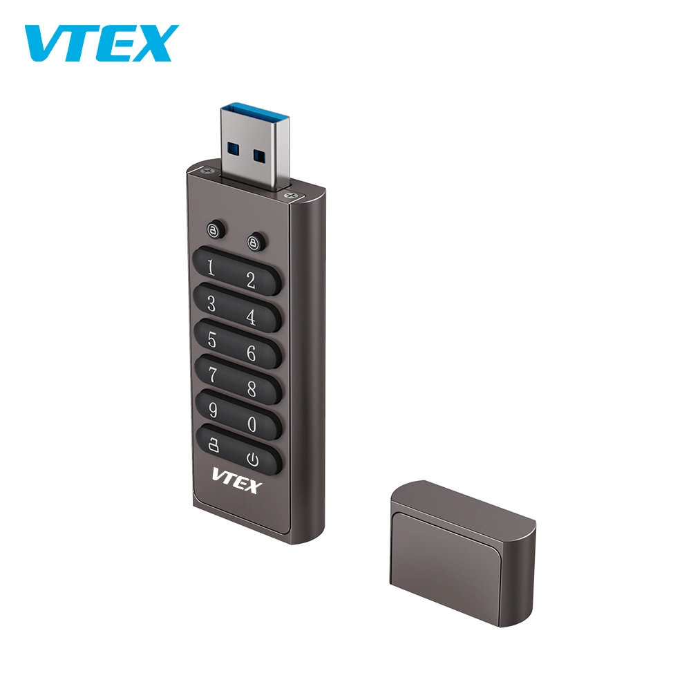 Promotional Grade Pen Drive Keypad Encryption Flash Drive Memory