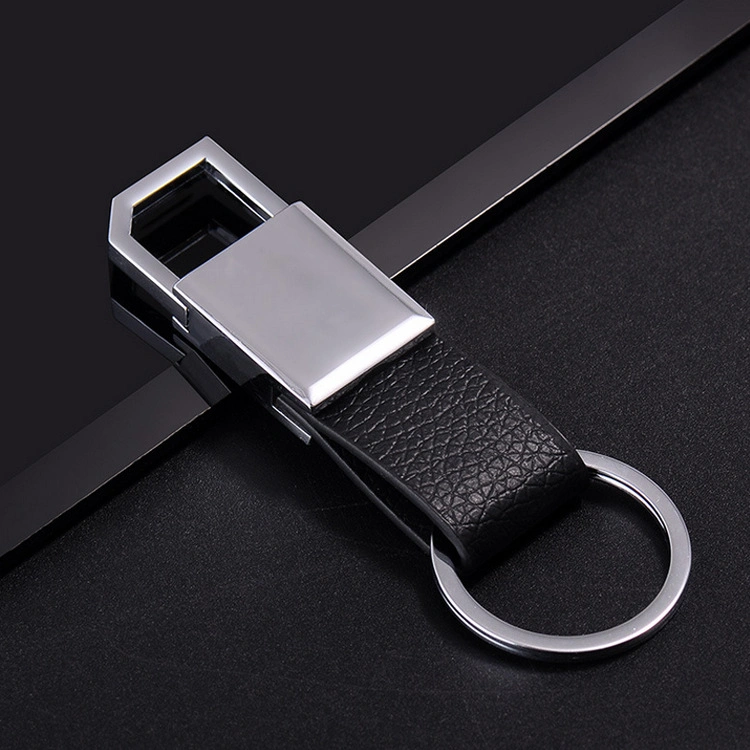 Car Keychain Leather Premiumkeychain PU Key Holder Promotion Gift