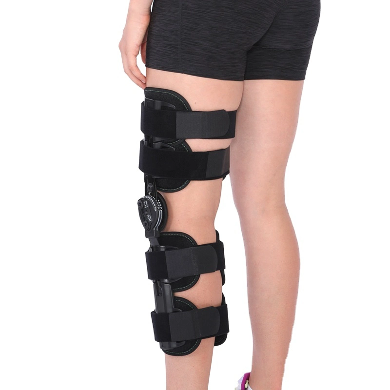 Soporte de rodilla ajustable de calidad para las extremidades inferiores, piernas, exoesqueleto ortopédico