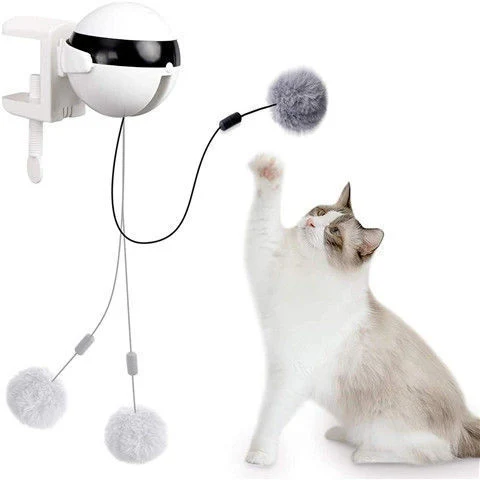 Factory Wholesale/Supplier New Hot Selling Automatic Electric Cat Teaser Lifting Ball Cat Teaser Self-Hi Cat Pet Toy