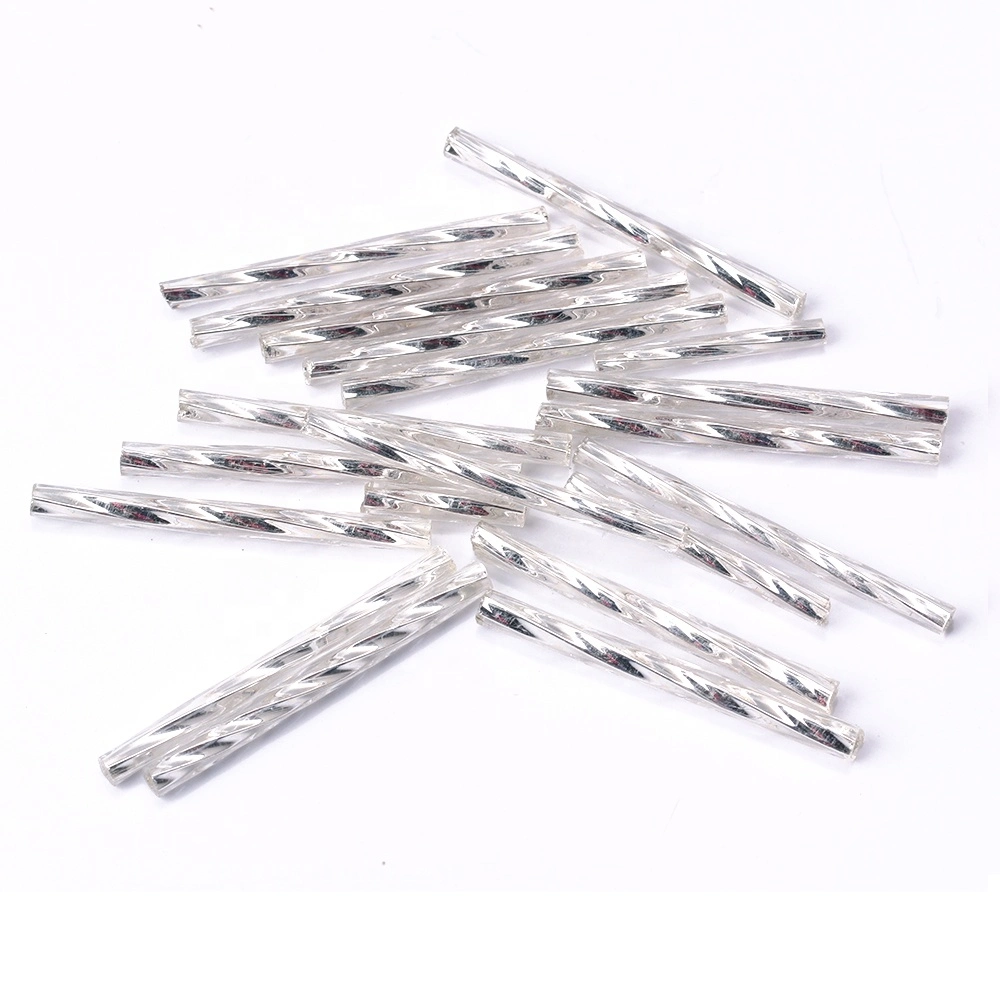 Wholesale/Supplier Glass Long Bugle Twist Seed Beads for Decoration