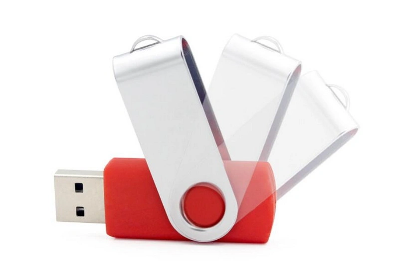 Unidade flash USB tipo Swivel por atacado com preço de fábrica