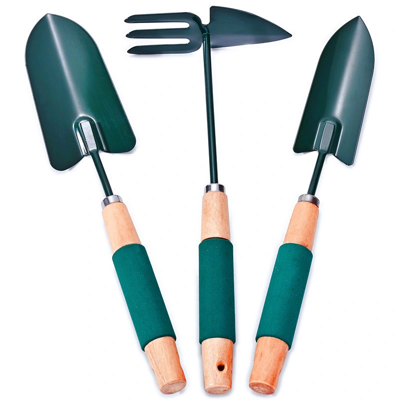 Nuevo diseño de alta calidad de los niños las herramientas de jardín personalizados Mini kit de herramientas de jardinería jardín Premium 3PC Tool Set de regalo