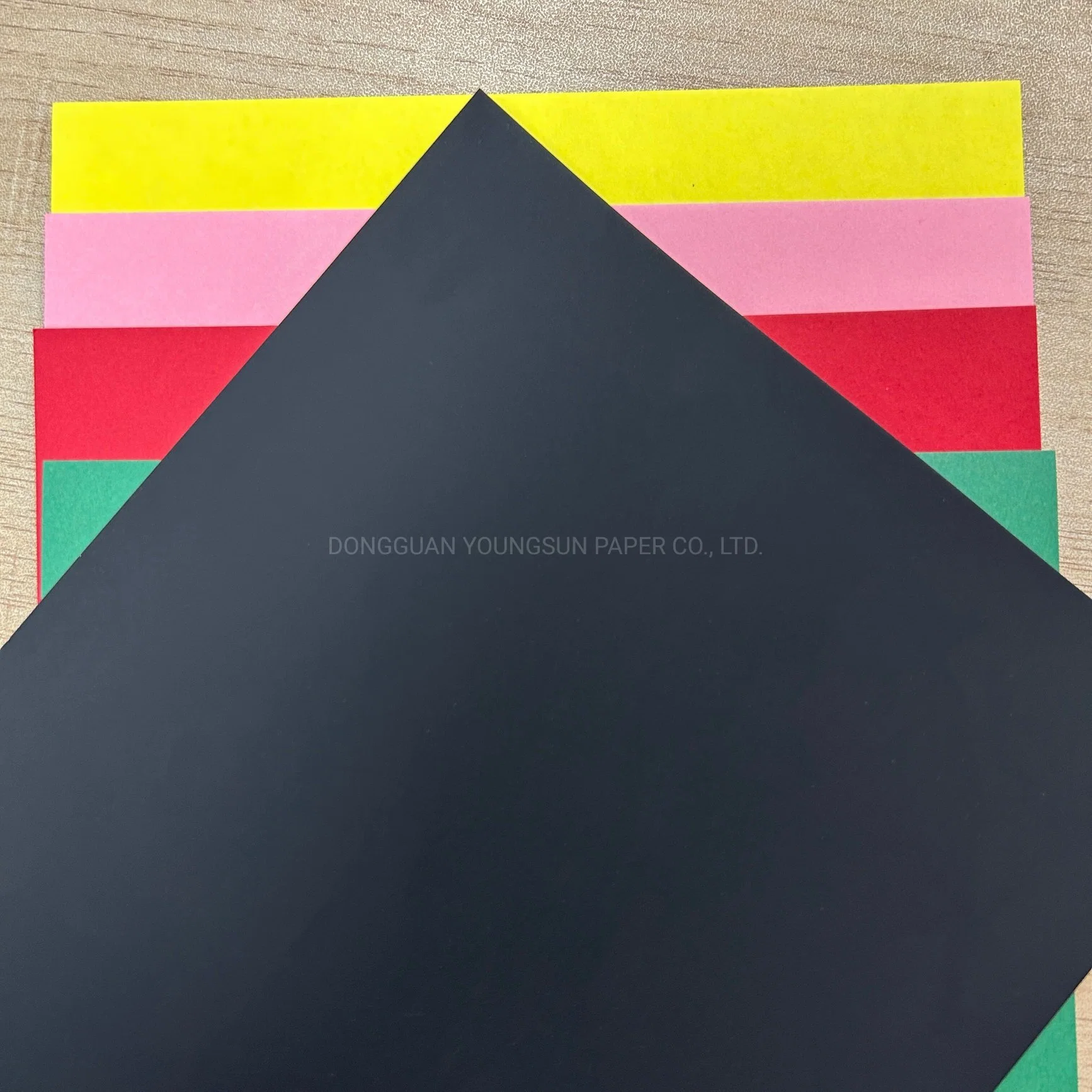Оптовая торговля черным упаковочная бумага картона черного цвета