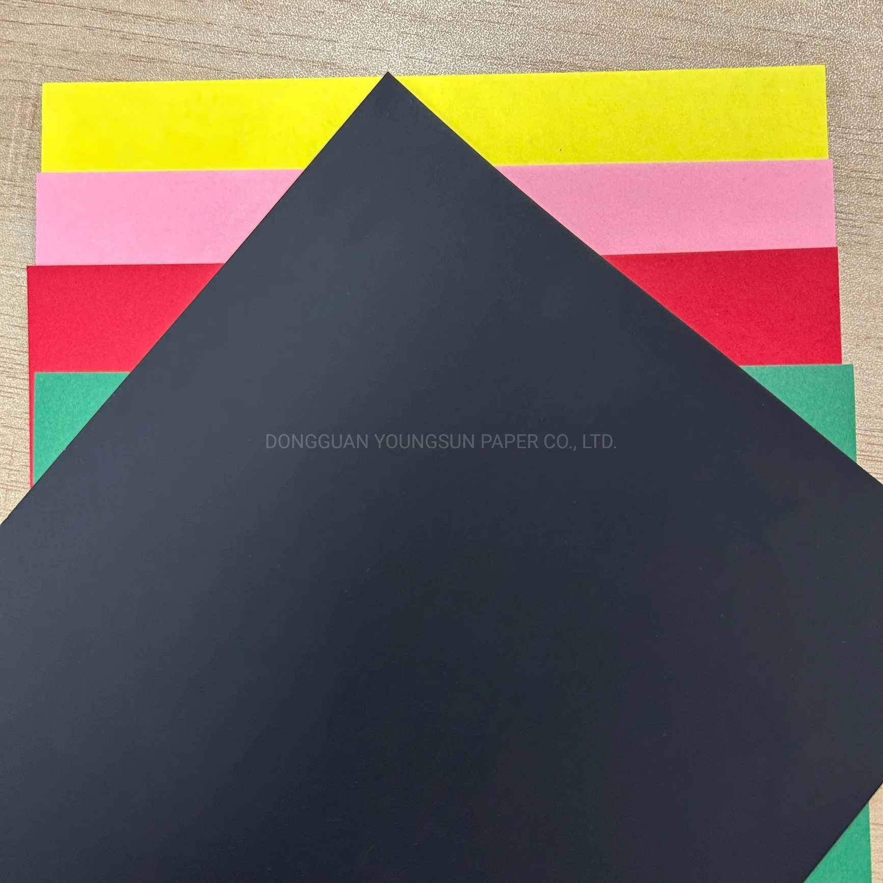 Wholesale/Supplier Black Wrapping Paper Black Paperboard