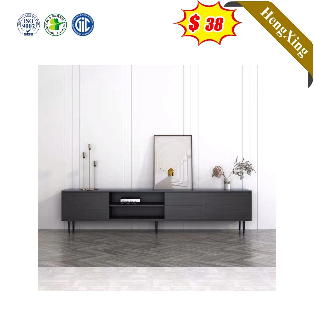 Nordic Light Grey Color Living Room Home Furniture TV Stand with Drawers