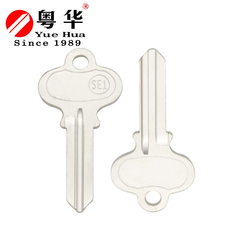 Low Price High Quality Nickel Plated Se1 Blank Key Custom Medal Key with Design Color Dimple Key for Door Lock