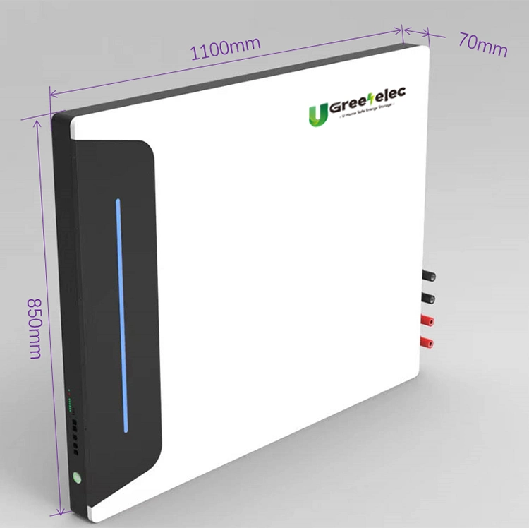 U-Greenelec batterie solaire d'urgence 5 kw batterie solaire 240 W.