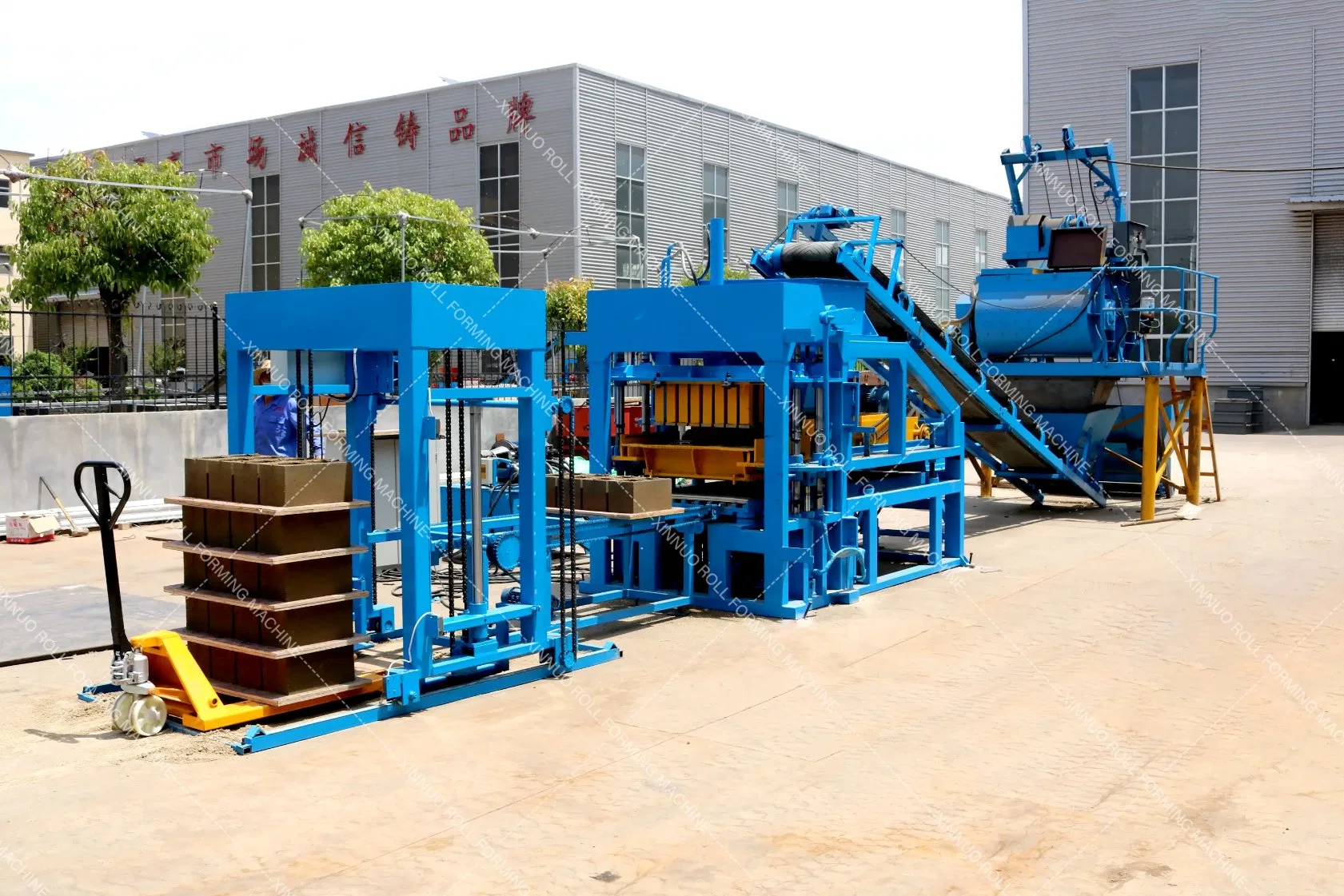 Hollow Block Brick Metal Making Machinery