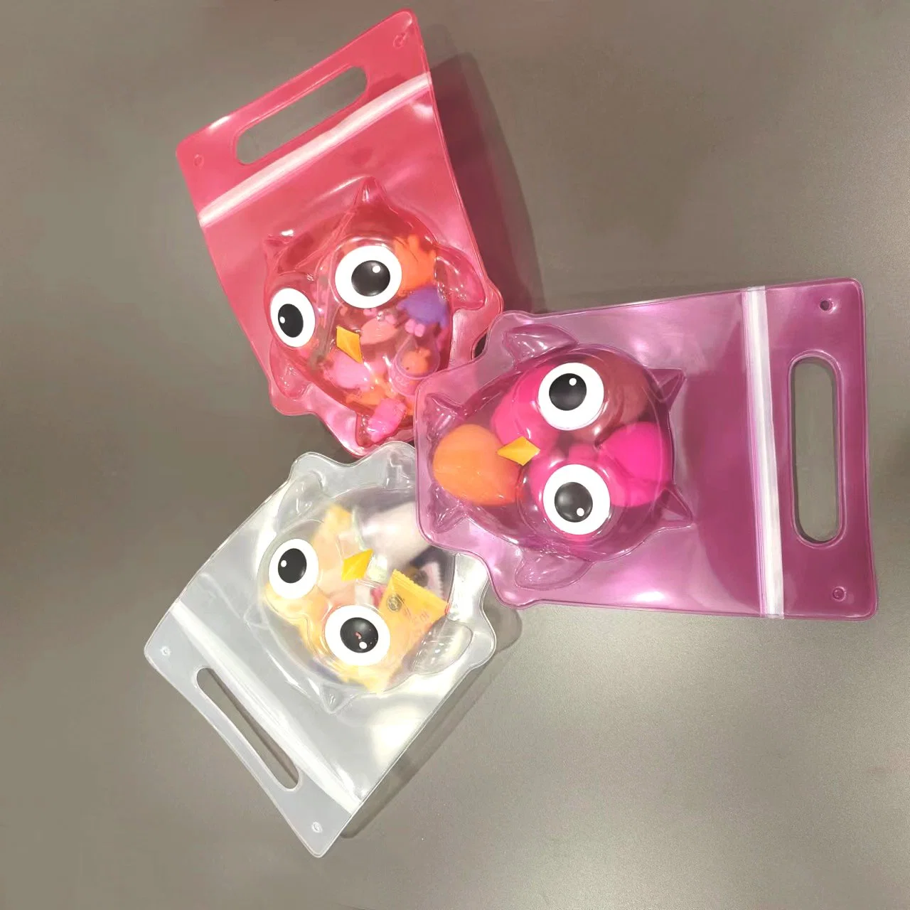 Logótipo personalizado grossista estampado resselável em plástico macio EVA TPU transparente Sacos de plástico para embalagens de produtos alimentares/brinquedos/cosméticos
