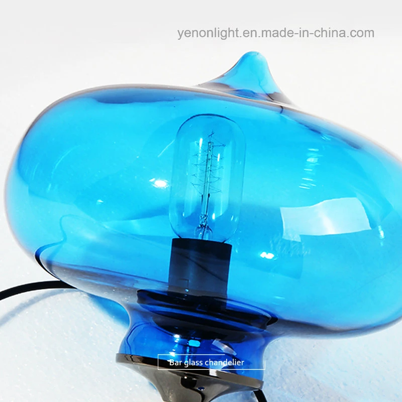 New DIY Glass Pendant Lamp Bar Pendant Light LED Lighting