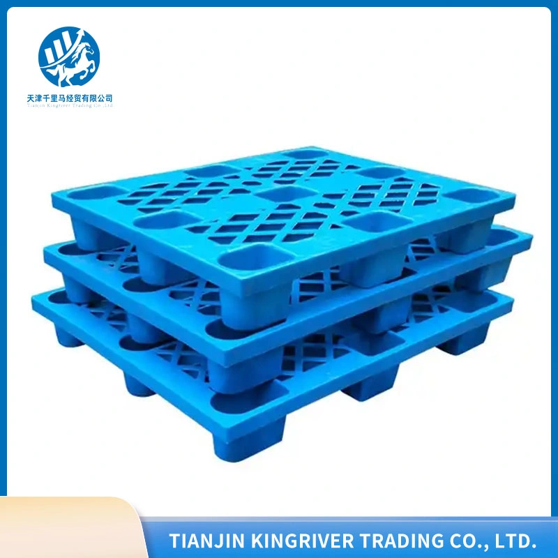 Plastic Pallet Heavy Duty Double Sides Euro HDPE Large Stackable Big Bag Soft Woven Pallet