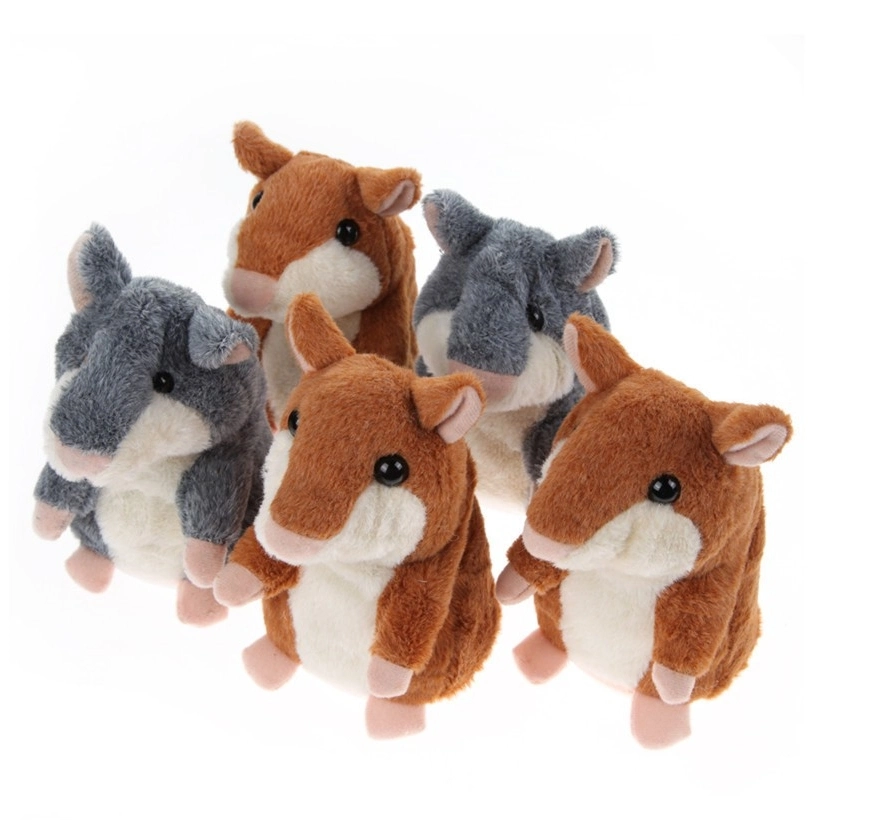 Игрушки Repeat Talking Hamster Stuffed Animals (Пусто говорящих) Мягкие игрушки Novelty