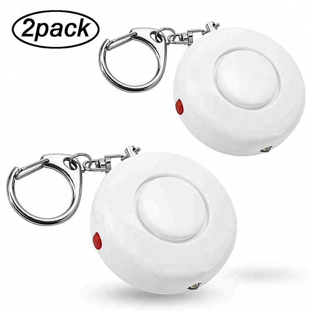 CE RoHS Approved Safety Personal Alarm 130dB Round Panic Personal Alarm