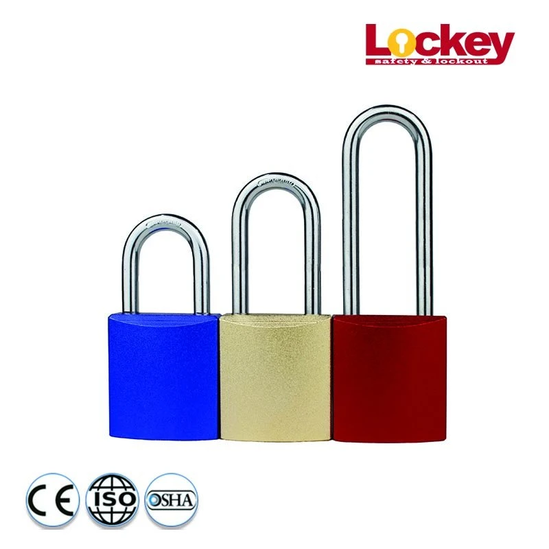 Keyed Alike Industrial Aluminum 38mm Shackle Safety Padlock