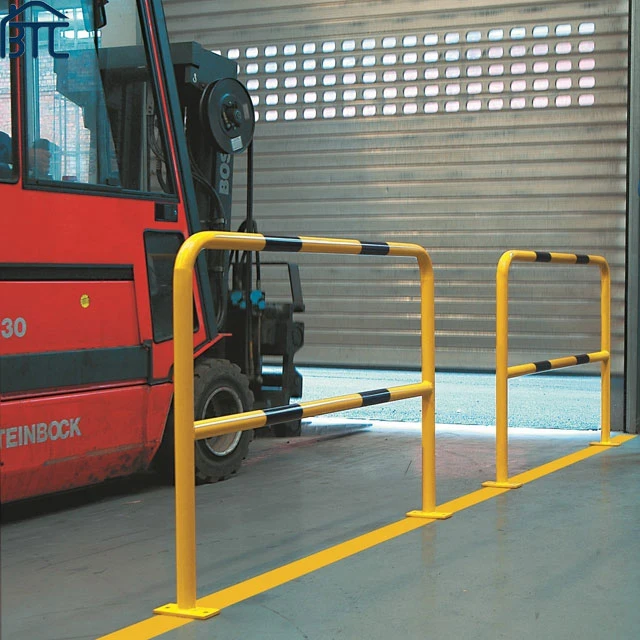 Guardian Steel Machine Guard Yellow Safety Railing