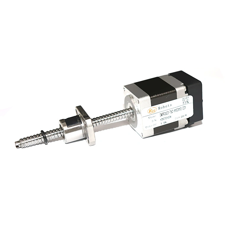 Kgg Precision 57mm Ball Screw Stepper Motor with Stable Load Gssd Series