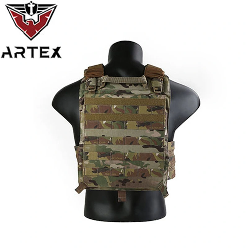 500D gilet en nylon Cordura Camouflage Multicam Plaque de Combat de plein air carrier veste tactique avec style 420