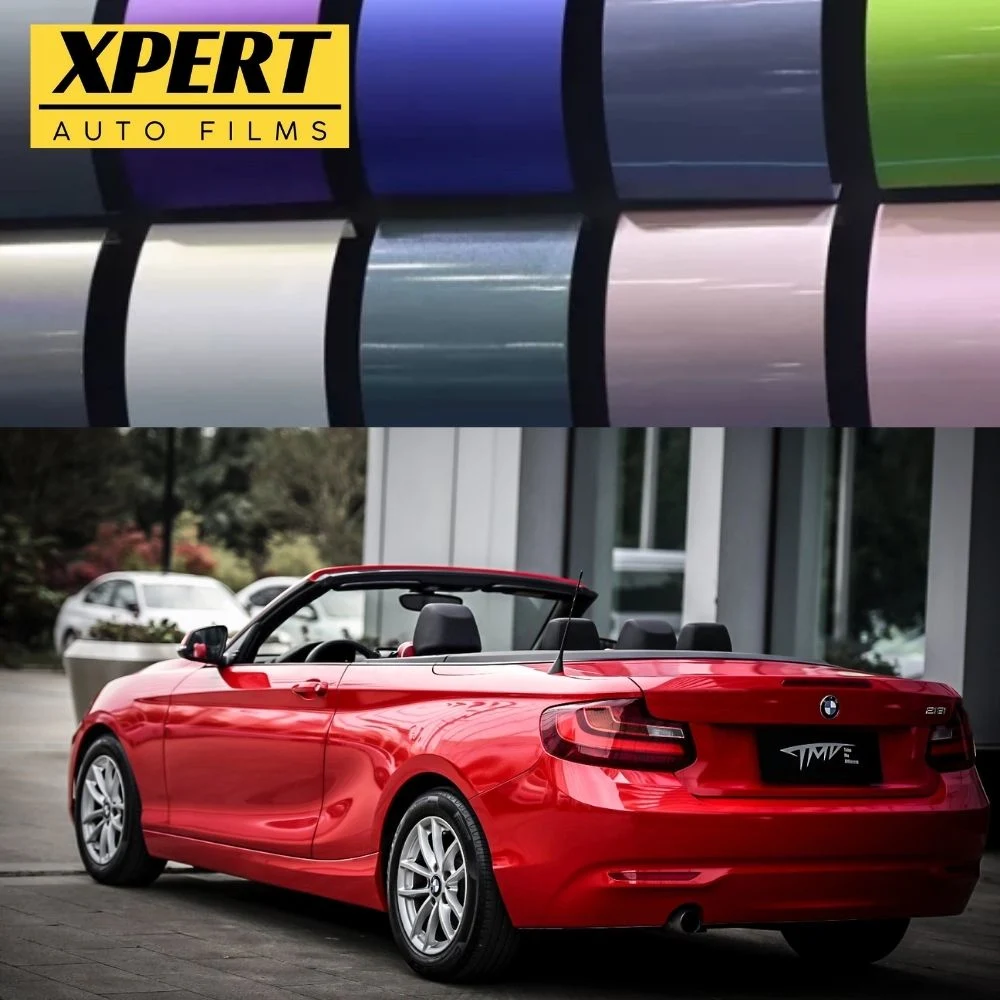 Xpert Qualität glänzend matt Finish Vinyl Car Wrap TPU Farbe Ändern der PPF-UV-Beständigkeit