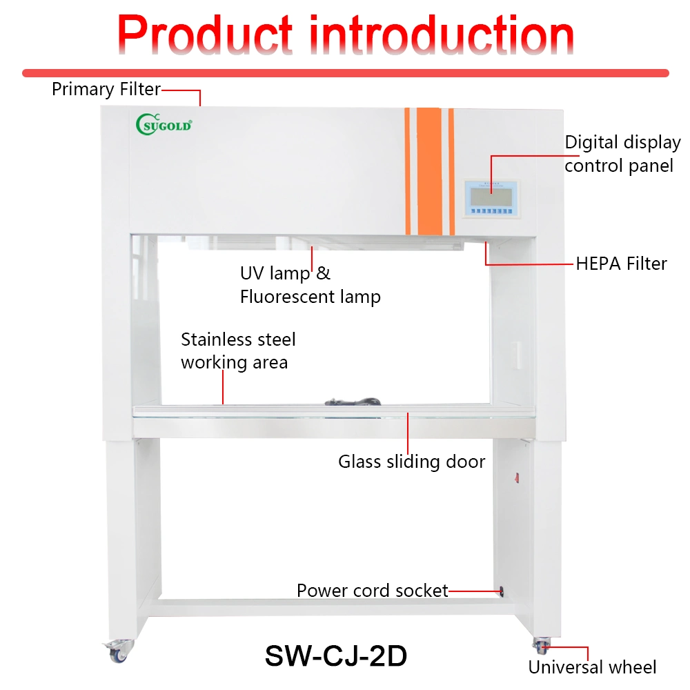 Laminar Flow Cabinet/ Clean Bench/ Workstations with UV Lamp