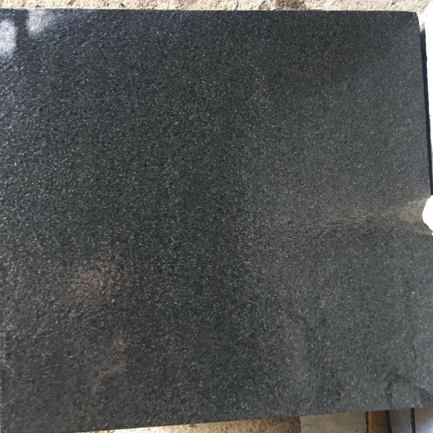 Granite Stone Colors Leather Surface Black Mongolia Stone Granite Factory