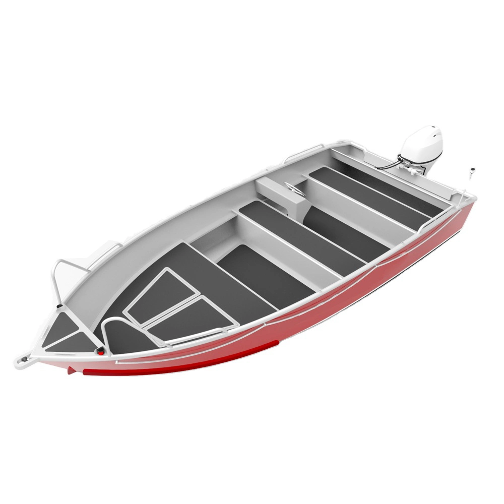 2022 16FT/4.9m Full Welded Aluminum Work Skiff Speed Fishing Boats for Sale