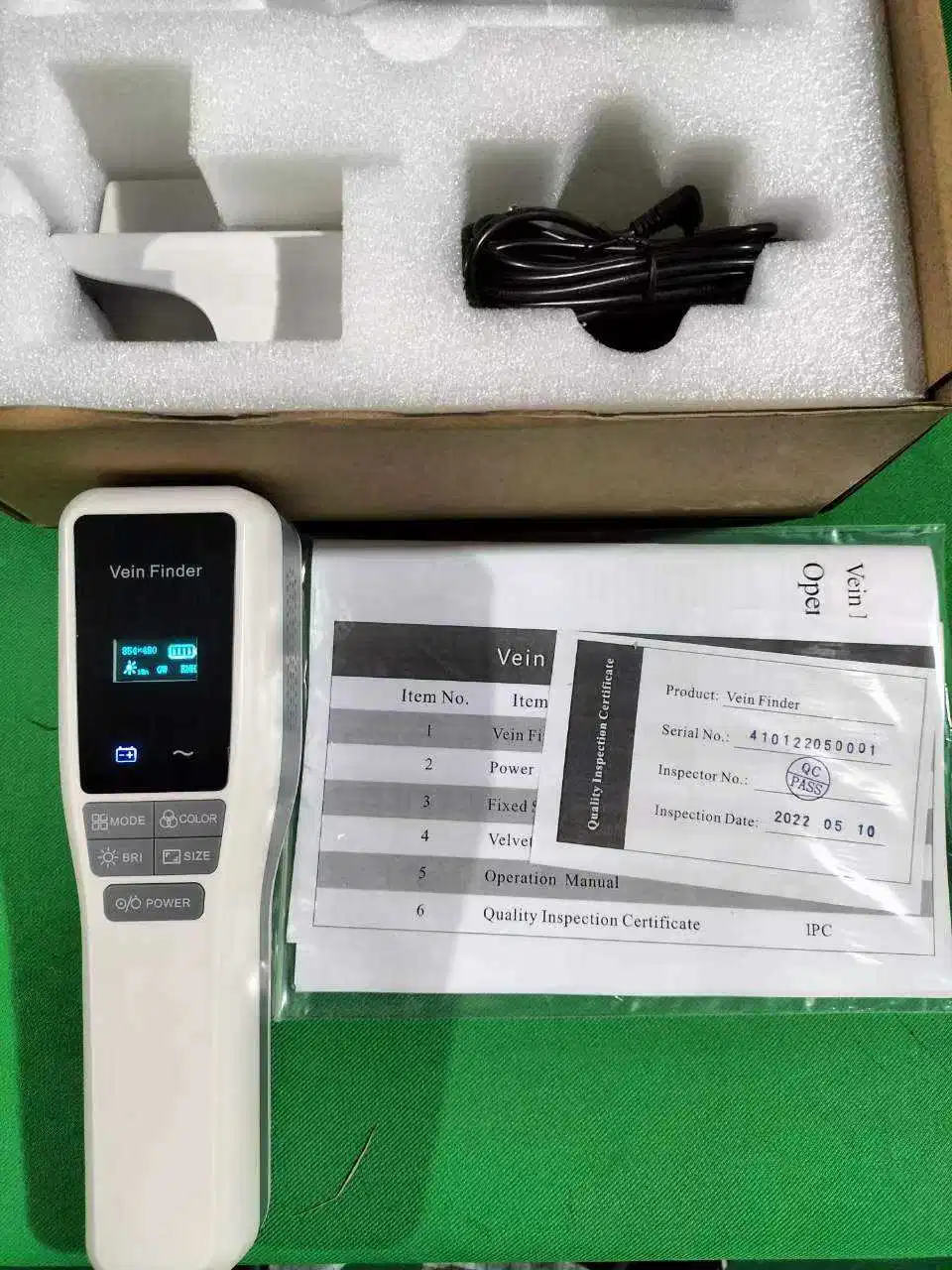 Factory Excellent Version Best Price Portable Vein Finder Vein Viewer Clear Version