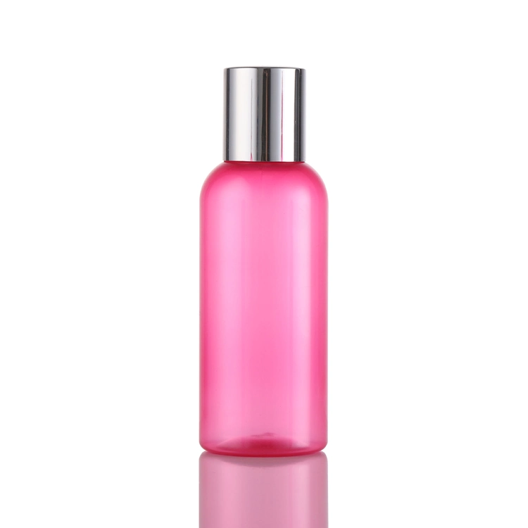 70ml Cylinder Shaped Red Plastic Pet Bottle