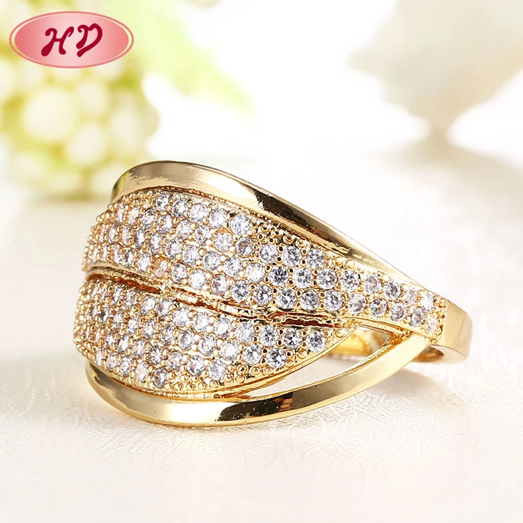 2020 New Style Destiny Jewellery Wholesale/Supplier Fashion Rings Women Wedding Rings 18K Gold Plated Gift for Women