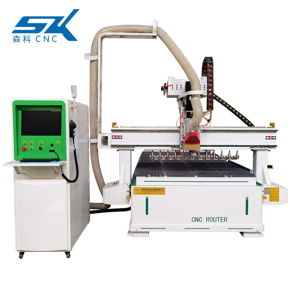 1325 Acrylic Woodworking PVC MDF Lamino Atc CNC Wood Router Carving Cutting Machine for Wooden Signs and Kids Furniture Door Kitchen Wood Furniture Making